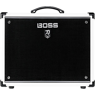 Boss Limited-Edition Katana Ktn-50 Mkii 50W 1X12 Guitar Combo Amplifier White for sale