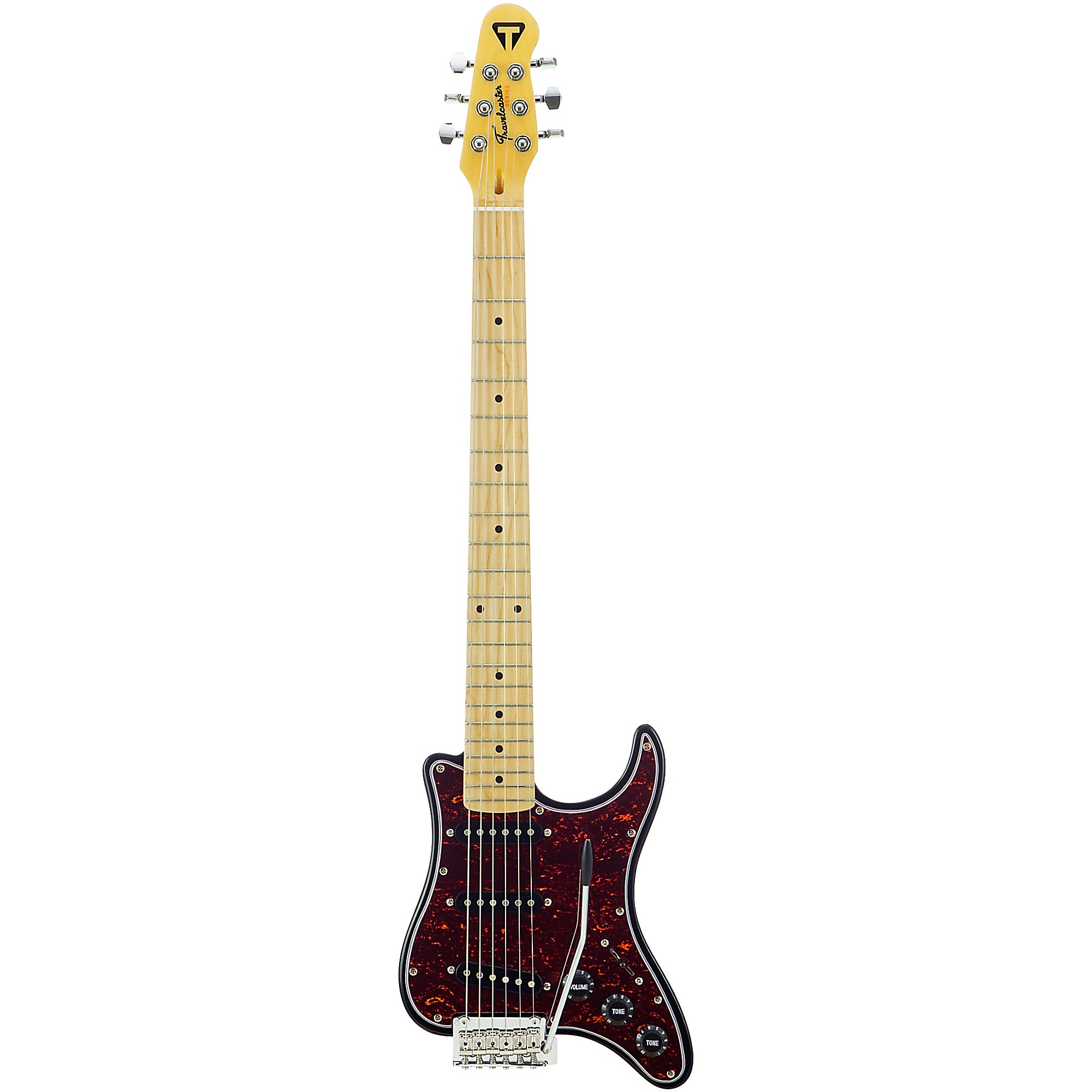 トラベラーギターTravelcaster Deluxe, Gloss Black TRAVELER GUITARS Travelcaster Deluxe - Gloss Black | Reverb