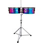 LP Tony Succar Signature Timbales With Black Nickel Hardware 14 in./15 in. Rainbow Chrome thumbnail