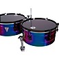 LP Tony Succar Signature Timbales With Black Nickel Hardware 14 in./15 in. Rainbow Chrome