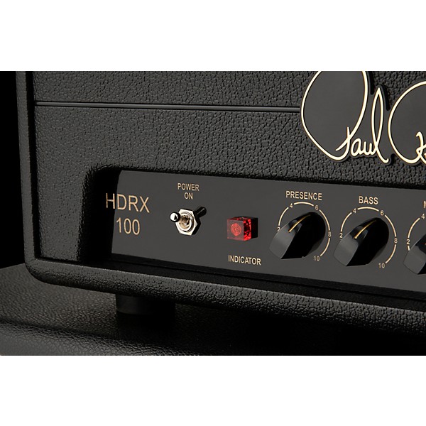Open Box PRS HDRX 100 Watt Guitar Amp Head Level 1 Black