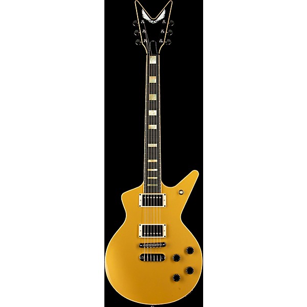 Dean USA Time Capsule Cadillac Electric Guitar Metallic Gold Top