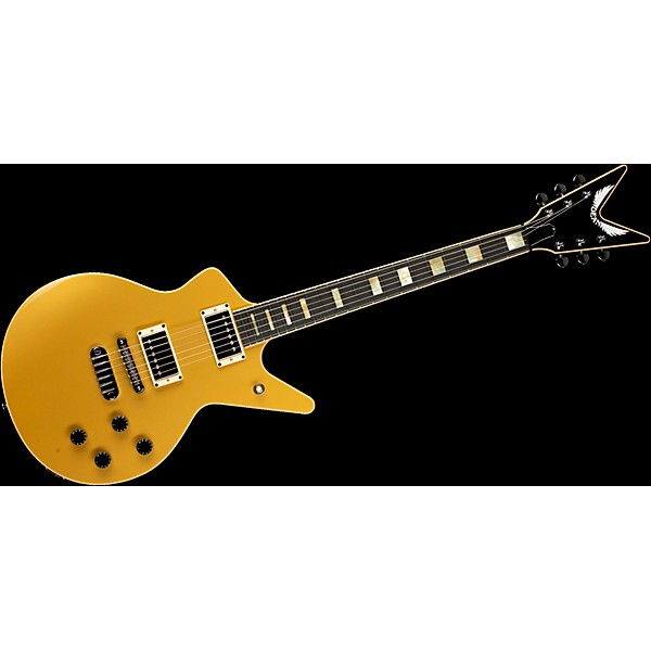Dean USA Time Capsule Cadillac Electric Guitar Metallic Gold Top