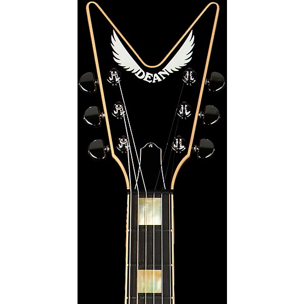 Dean USA Time Capsule Cadillac Electric Guitar Metallic Gold Top