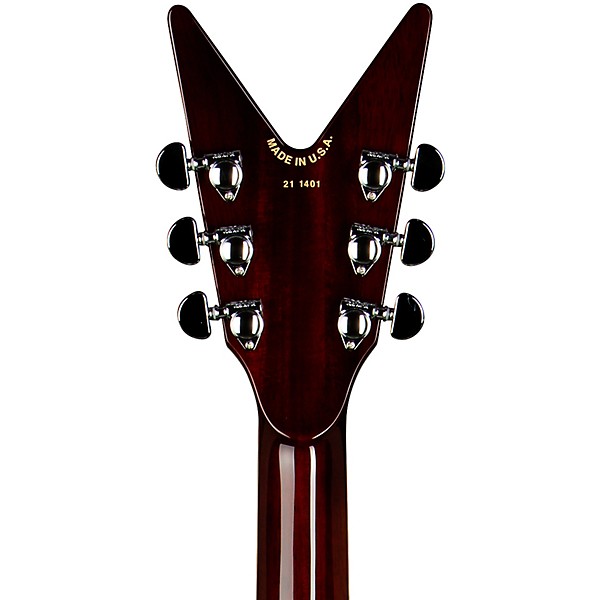 Dean USA Time Capsule Cadillac Electric Guitar Metallic Gold Top