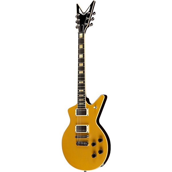 Dean USA Time Capsule Cadillac Electric Guitar Metallic Gold Top