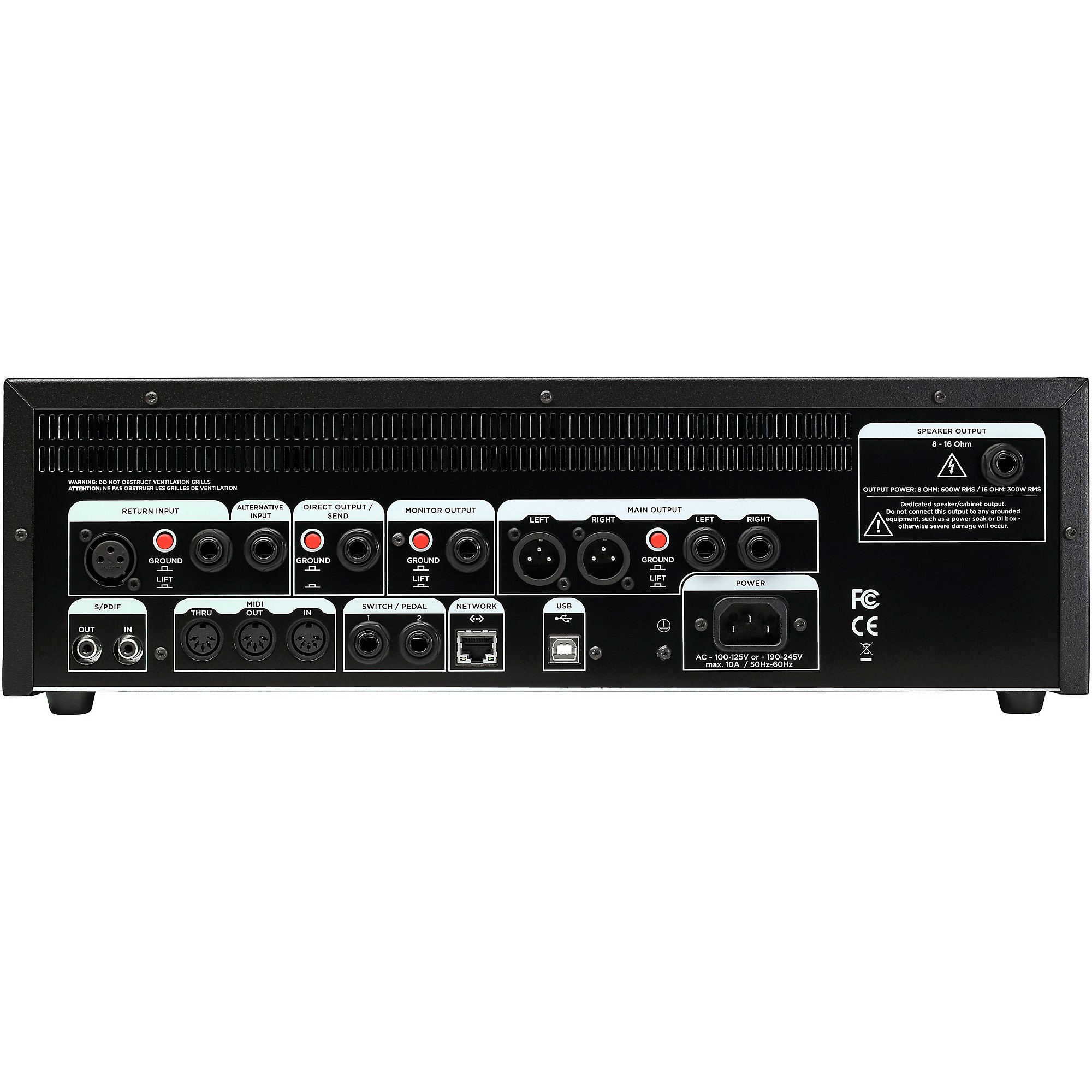 Kemper Profiler PowerRack 600W Class-D Profiling Guitar Amp
