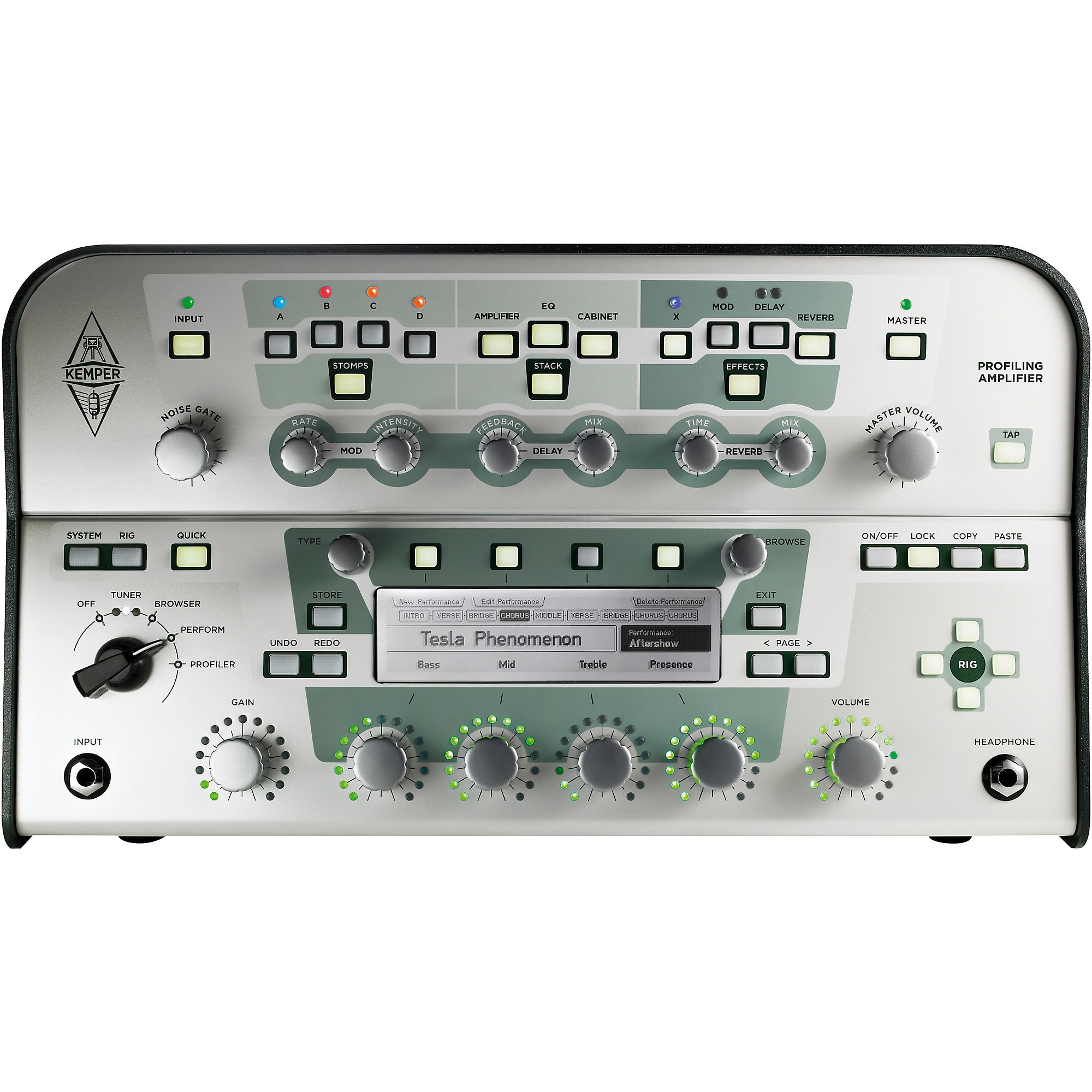 ギター Kemper Profiling Amplifier HEAD White Kemper Profiling Amplifier HEAD | WHITE