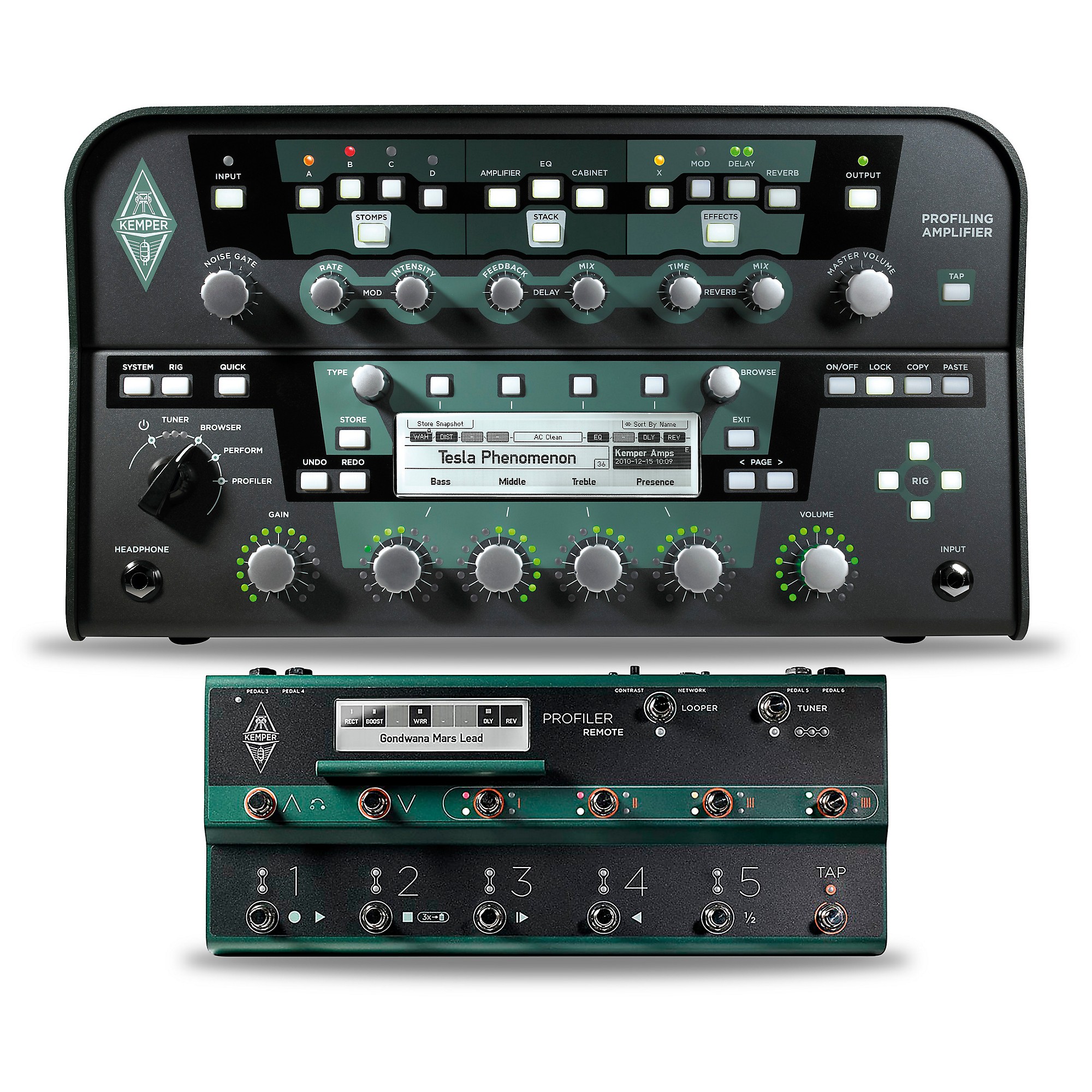 Kemper Profiler PowerHead 600W Class-D Profiling Guitar Amp Head