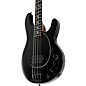 Ernie Ball Music Man DarkRay 4-String Electric Bass Guitar Obsidian Black