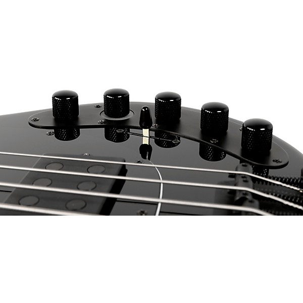 Ernie Ball Music Man DarkRay 4-String Electric Bass Guitar Obsidian Black