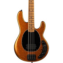 Ernie Ball Music Man DarkRay 4-String Electric Bass Guitar Gold Bar