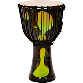 X8 Drums Lava Lamp Djembe, 10" Purple Multi Fade X8 Drums Lava Lamp Djembe, 10" Dark Green Multi Fade