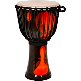 X8 Drums Lava Lamp Djembe, 10" Purple Multi Fade X8 Drums Lava Lamp Djembe, 10" Orange Multi Fade