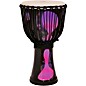X8 Drums Lava Lamp Djembe, 10" Purple Multi Fade thumbnail