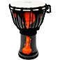 X8 Drums Lava Lamp Djembe, 7" Orange Multi Fade thumbnail