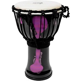 X8 Drums Lava Lamp Djembe, 7" Orange Multi Fade X8 Drums Lava Lamp Djembe, 7" Purple Multi Fade