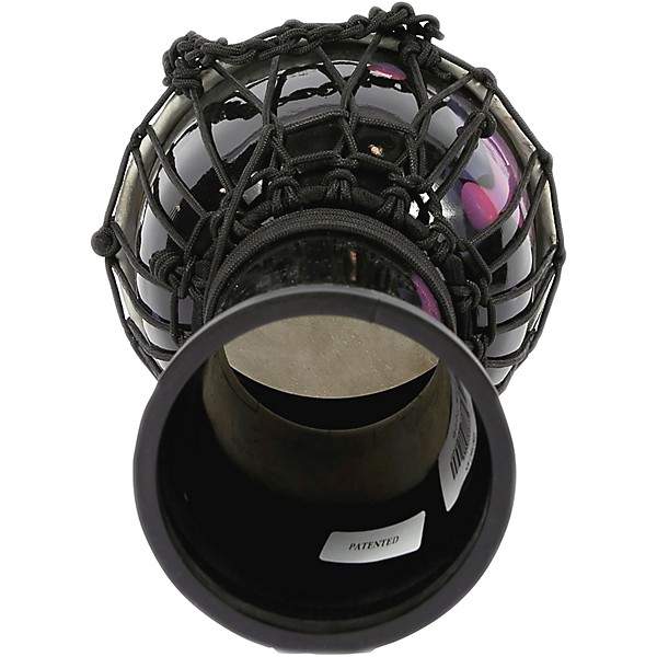 X8 Drums Lava Lamp Djembe, 7" Purple Multi Fade