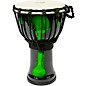 X8 Drums Lava Lamp Djembe, 7" Dark Green Multi Fade thumbnail