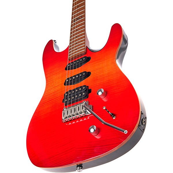 Chapman ML1 Hybrid Electric Guitar Cali Sunset Red Gloss