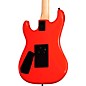 Kramer Baretta "Danger Zone" Custom Graphic Electric Guitar Warning Tape on White Red