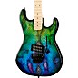 Kramer Baretta "Viper" Custom Graphic Electric Guitar Snakeskin Green Blue Fade thumbnail