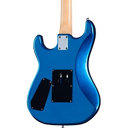 Kramer Baretta "Hot Rod" Custom Graphic Electric Guitar Blue Sparkle with Flames