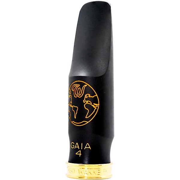 Theo Wanne GAIA 4 Alto Saxophone Hard Rubber Mouthpiece 8 Black