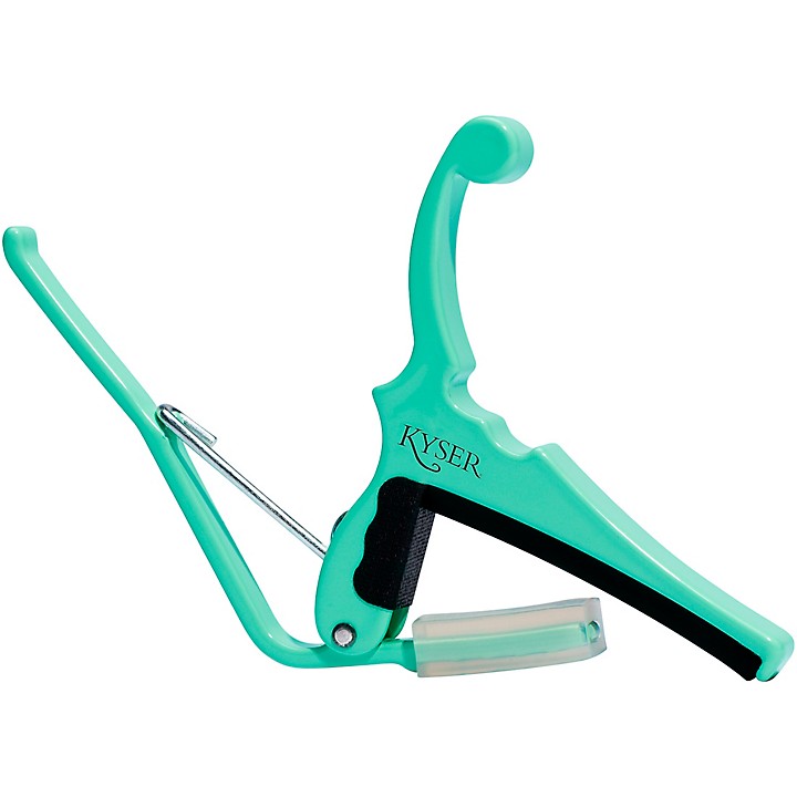 green guitar capo