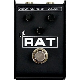 ProCo Lil' RAT Mini Distortion Effects Pedal Black