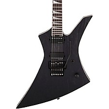 Platinum Jackson KE2 Kelly USA Electric Guitar Black
