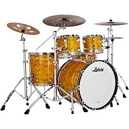 Ludwig Classic Maple 4-Piece Mod Shell Pack With 22" Bass Drum Citrus Mod