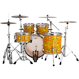 Ludwig Classic Maple 4-Piece Mod Shell Pack With 22" Bass Drum Citrus Mod