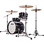 Ludwig Classic Maple 3-Piece Jazzette Shell Pack With 18" Bass Drum Hybrid Black Sparkle