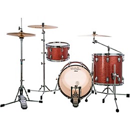 Ludwig Classic Maple 3-Piece Jazzette Shell Pack With 18" Bass Drum Hybrid Copper Sparkle