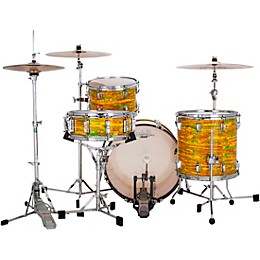 Open Box Ludwig Classic Maple 3-Piece Downbeat Shell Pack With 20" Bass Drum Level 2 Citrus Mod 197881111793