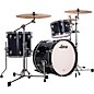 Ludwig Classic Maple 3-Piece Downbeat Shell Pack With 20" Bass Drum Hybrid Black Sparkle thumbnail