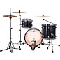 Ludwig Classic Maple 3-Piece Downbeat Shell Pack With 20" Bass Drum Hybrid Black Sparkle