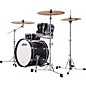 Ludwig Classic Maple 3-Piece Downbeat Shell Pack With 20" Bass Drum Hybrid Black Sparkle