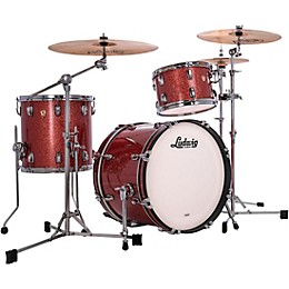 Ludwig Classic Maple 3-Piece Downbeat Shell Pack With 20" Bass Drum Hybrid Copper Sparkle