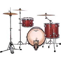 Ludwig Classic Maple 3-Piece Downbeat Shell Pack With 20" Bass Drum Hybrid Copper Sparkle