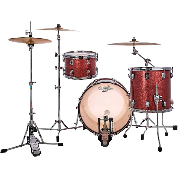 Ludwig Classic Maple 3-Piece Downbeat Shell Pack With 20" Bass Drum Hybrid Copper Sparkle