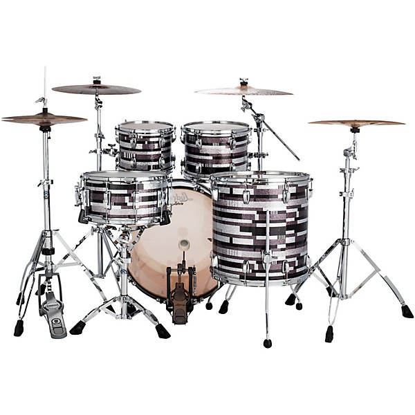 Ludwig Classic Maple 4-Piece Mod Shell Pack With 22" Bass Drum Digital Sparkle
