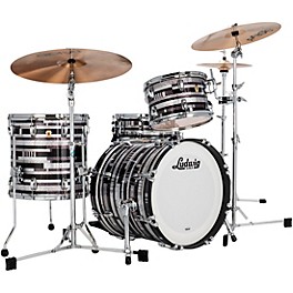 Ludwig Classic Maple 3-Piece Jazzette Shell Pack With 18" Bass Drum Digital Sparkle