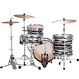 Ludwig Classic Maple 3-Piece Jazzette Shell Pack With 18" Bass Drum Digital Sparkle