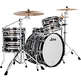 Ludwig Classic Maple 3-Piece Fab Shell Pack With 22" Bass Drum Digital Sparkle