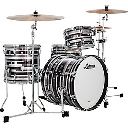 Ludwig Classic Maple 3-Piece Downbeat Shell Pack With 20" Bass Drum Digital Sparkle