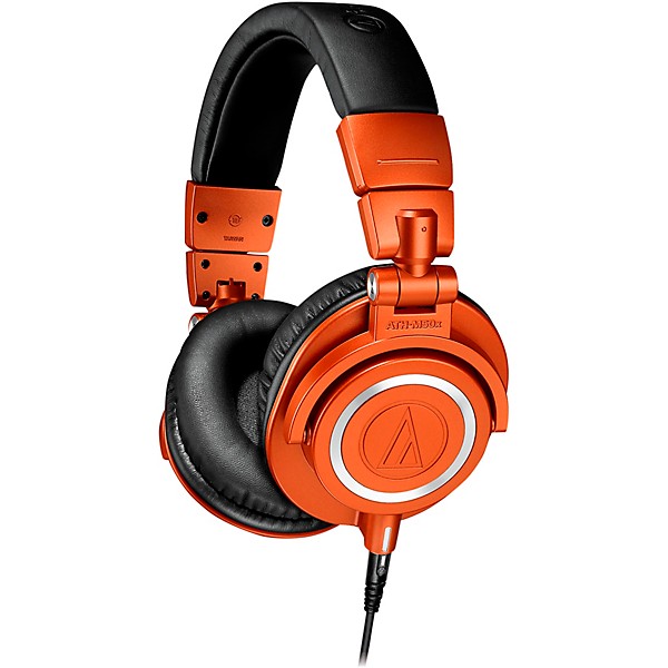 Open Box Audio-Technica ATH-M50XMO Closed-Back Studio Monitoring Headphones Limited Edition Metallic Orange Level 1