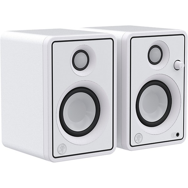 Mackie CR3-XBTLTD-WHT-DRVR 3" Multimedia Monitors With Bluetooth in Limited-Edition White