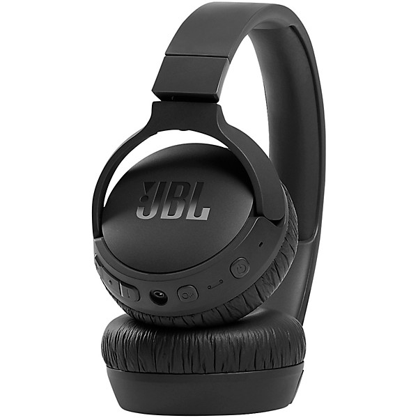 Open Box JBL TUNE660NC Wireless On-Ear Active Noise Cancelling Headphones Level 1 Black